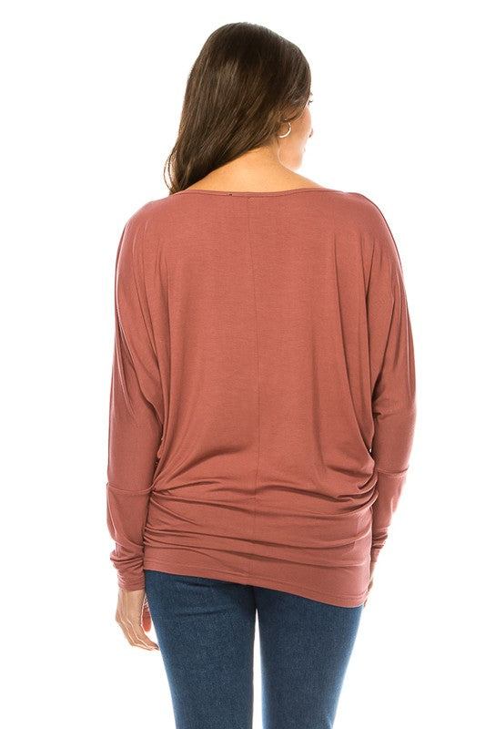 Long Sleeve Casual Round Neck Top king-general-store-5710.myshopify.com