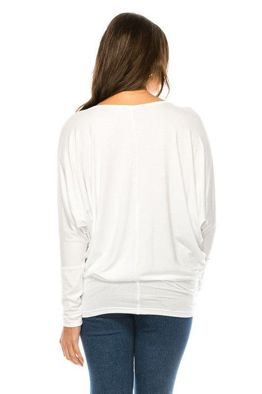 Long Sleeve Casual Round Neck Top king-general-store-5710.myshopify.com