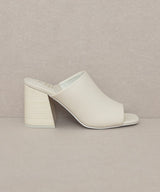 Oasis Society Kathleen - Block Heel Slides king-general-store-5710.myshopify.com