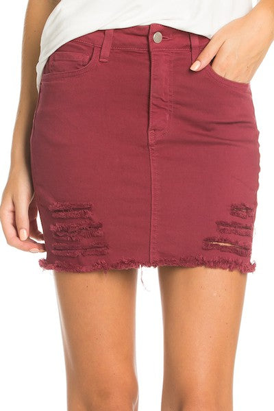 Vintage Denim Jeans Mini Skirt king-general-store-5710.myshopify.com