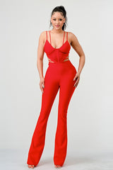 DOUBLE SPAGHETTI STRAP BODYCON JUMPSUIT king-general-store-5710.myshopify.com