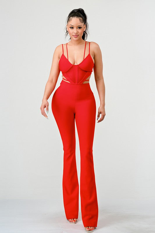 DOUBLE SPAGHETTI STRAP BODYCON JUMPSUIT king-general-store-5710.myshopify.com