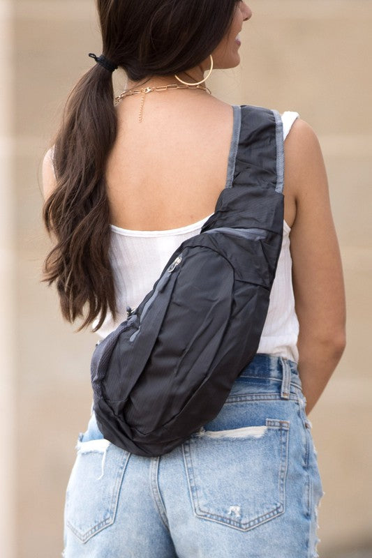 Nylon Packable Sling Bag king-general-store-5710.myshopify.com