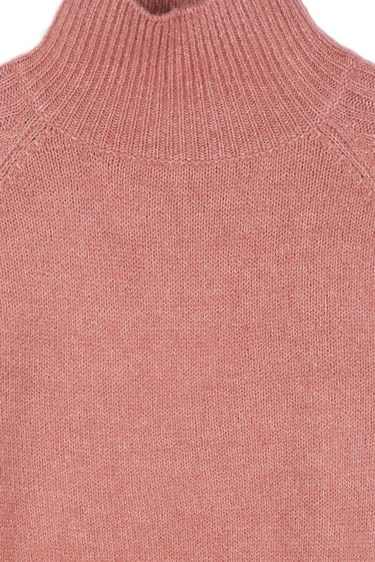 Crop Mock Neck Sweater king-general-store-5710.myshopify.com