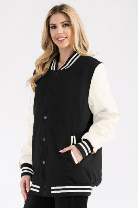 Boyfriend OverSize Letteman Jacket king-general-store-5710.myshopify.com