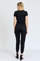 Plus Short Sleeve Jogger Jumpsuit king-general-store-5710.myshopify.com