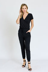 Plus Short Sleeve Jogger Jumpsuit king-general-store-5710.myshopify.com