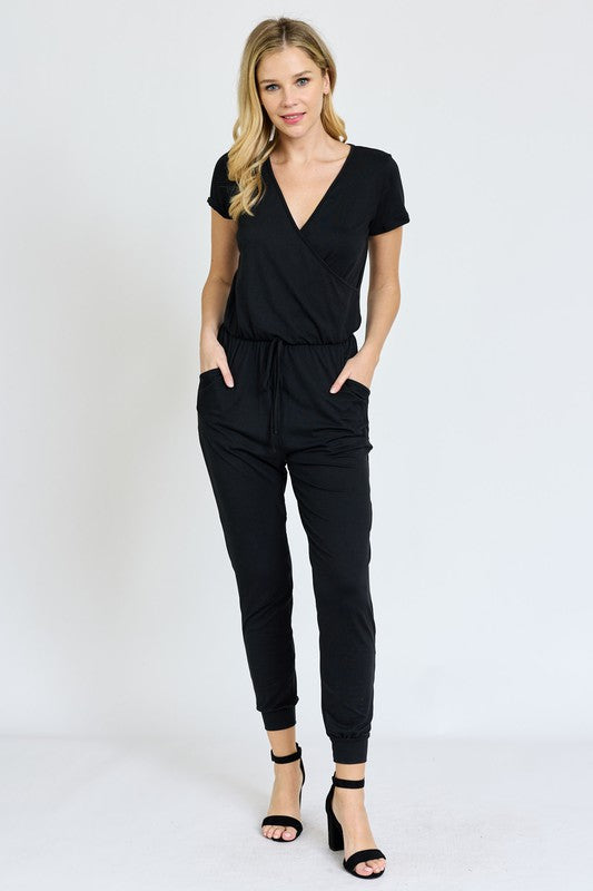 Short Sleeve Jogger Jumpsuit king-general-store-5710.myshopify.com