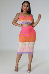 Sleeveless Crop Top Crochet Skirt Set king-general-store-5710.myshopify.com