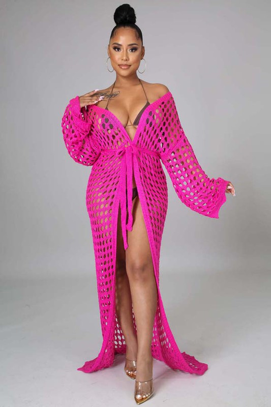 Sexy Crochet Kimono Cover-Up king-general-store-5710.myshopify.com