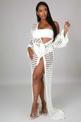 Sexy Crochet Cover-Up Kimono king-general-store-5710.myshopify.com