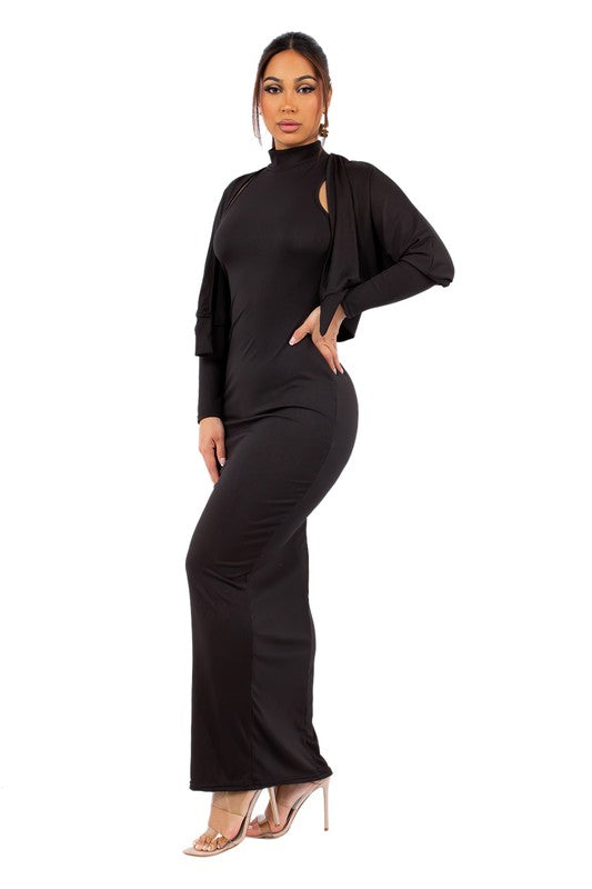 Black Sexy Two Piece Dress Set king-general-store-5710.myshopify.com