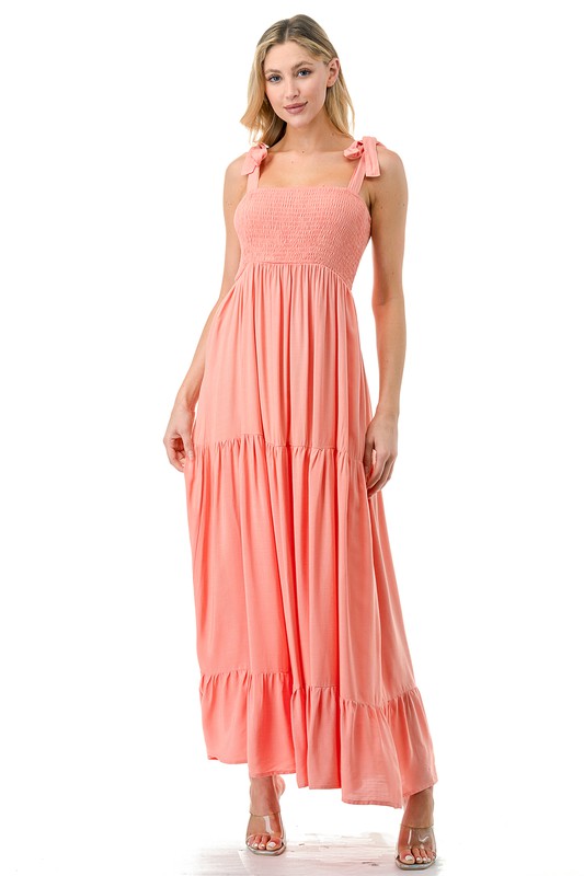 Tie Strap Maxi Dress king-general-store-5710.myshopify.com