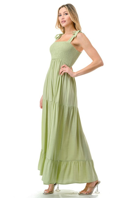 Tie Strap Maxi Dress king-general-store-5710.myshopify.com