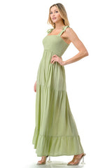 Tie Strap Maxi Dress king-general-store-5710.myshopify.com