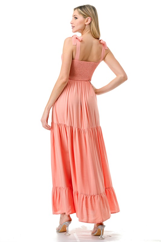 Tie Strap Maxi Dress king-general-store-5710.myshopify.com