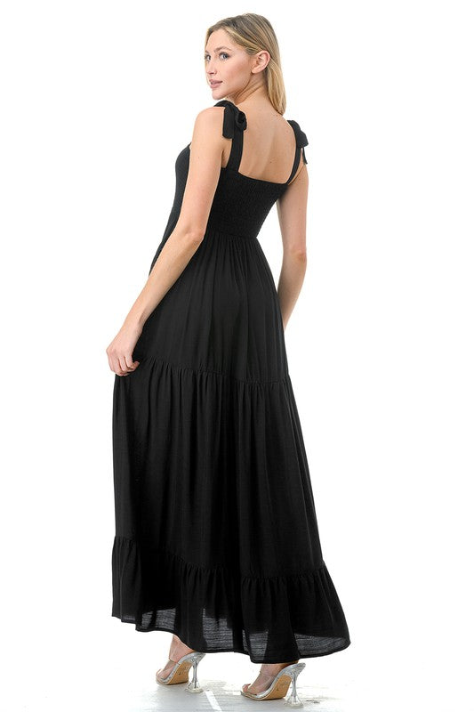 Tie Strap Maxi Dress king-general-store-5710.myshopify.com