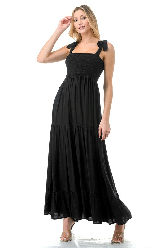 Tie Strap Maxi Dress king-general-store-5710.myshopify.com