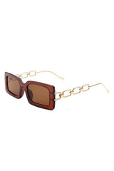 Square Flat Top Chain Link Design Sunglasses king-general-store-5710.myshopify.com