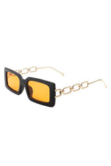 Square Flat Top Chain Link Design Sunglasses king-general-store-5710.myshopify.com