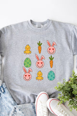 Easter Chart Graphic Sweatshirt king-general-store-5710.myshopify.com