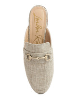 AKUA Horsebit Embellished Mules king-general-store-5710.myshopify.com