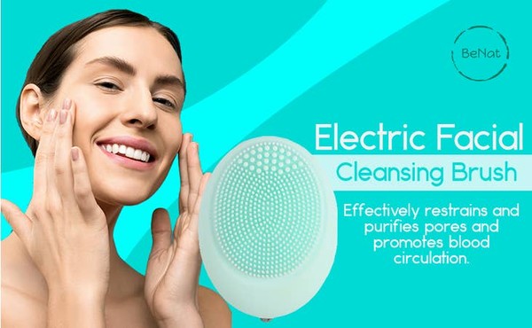 Electric Facial Cleansing Brush king-general-store-5710.myshopify.com