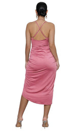 Pink Elegant Cross Back Maxi Dress king-general-store-5710.myshopify.com