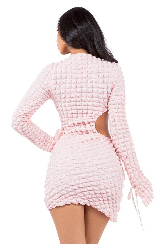 Pink Bubble Style Sexy Party Dress king-general-store-5710.myshopify.com