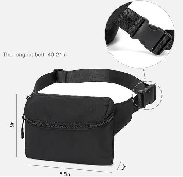 Adventurer Nylon Sling Belt Bag king-general-store-5710.myshopify.com