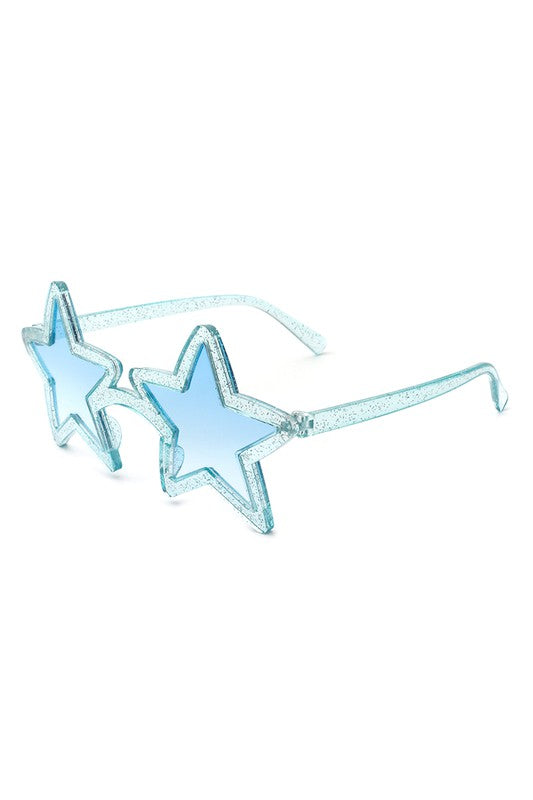 Glitter Star Shape Tinted Sunglasses king-general-store-5710.myshopify.com