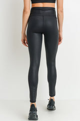 Black OG Foil High Waist Leggings king-general-store-5710.myshopify.com