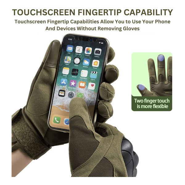 Airsoft Gloves w Touchscreen Fingertip Capability king-general-store-5710.myshopify.com