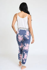 Floral Drawstring Jogger king-general-store-5710.myshopify.com