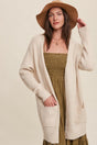 Two Pocket Open-Front Long Knit Cardigan king-general-store-5710.myshopify.com