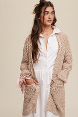 Popcorn Open Knit Cardigan Sweater king-general-store-5710.myshopify.com