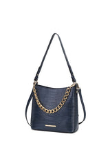 MKF Faux Crocodile-Embossed Shoulder Bag by Mia k king-general-store-5710.myshopify.com