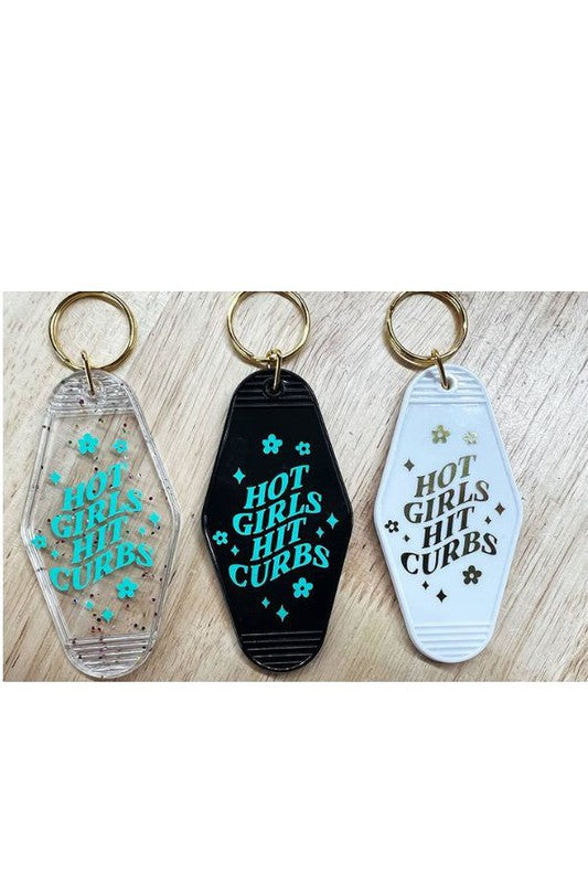 Hot Girls Hit Curbs Motel Key Chain king-general-store-5710.myshopify.com