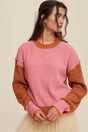 Color Block Ribbed Knit Sweater king-general-store-5710.myshopify.com