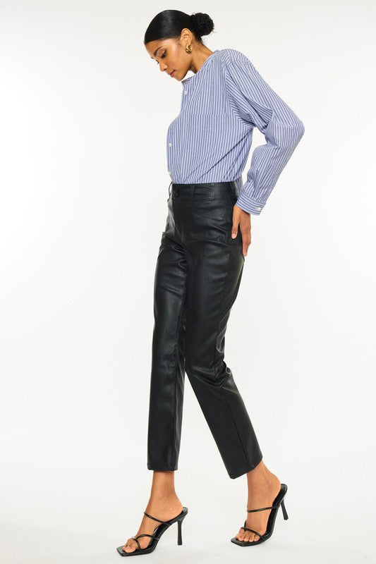 Black High Rise Skinny Straight Jean king-general-store-5710.myshopify.com