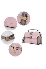 MKF Willa Color-Block Shoulder Handbag by Mia K king-general-store-5710.myshopify.com