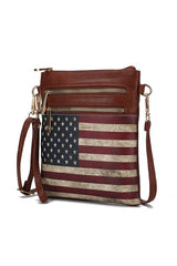 MKF Genesis Printed Flag Crossbody Bag by Mia K king-general-store-5710.myshopify.com