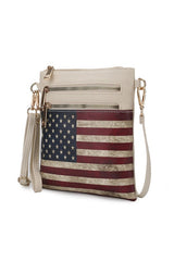 MKF Genesis Printed Flag Crossbody Bag by Mia K king-general-store-5710.myshopify.com