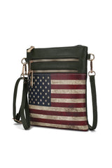 MKF Genesis Printed Flag Crossbody Bag by Mia K king-general-store-5710.myshopify.com