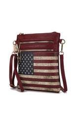 MKF Genesis Printed Flag Crossbody Bag by Mia K king-general-store-5710.myshopify.com