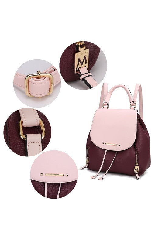 MKF Collection Kimberly Backpack by Mia k king-general-store-5710.myshopify.com