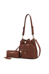 MKF Larissa Bucket Handbag with Wallet by Mia K king-general-store-5710.myshopify.com