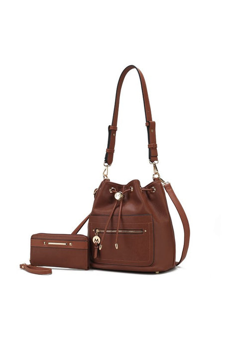 MKF Larissa Bucket Handbag with Wallet by Mia K king-general-store-5710.myshopify.com