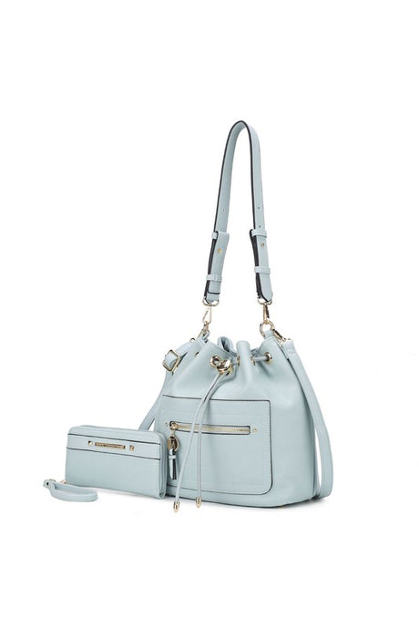 MKF Larissa Bucket Handbag with Wallet by Mia K king-general-store-5710.myshopify.com