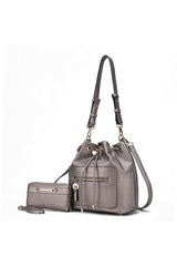 MKF Larissa Bucket Handbag with Wallet by Mia K king-general-store-5710.myshopify.com